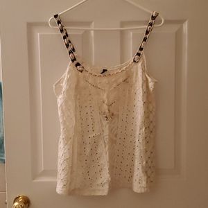 Free People multi-fabric tank